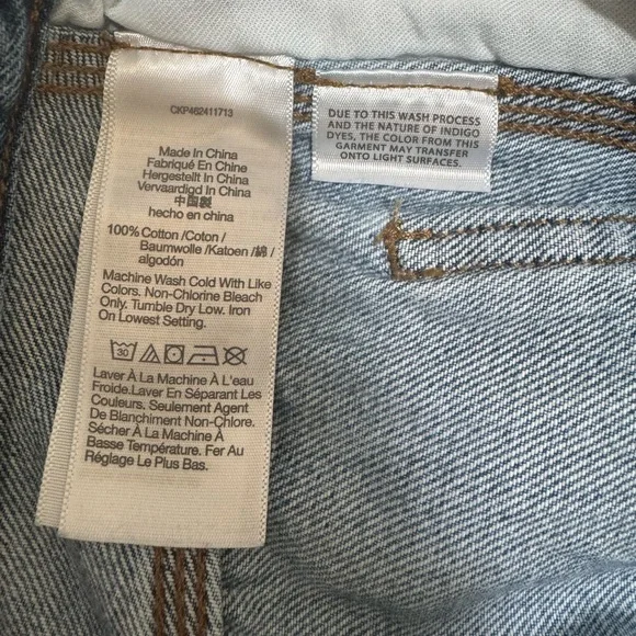 MADEWELL The Perfect Vintage Straight Carpenter Jeans Size 28 Dunview Blue Retro - Picture 8 of 12